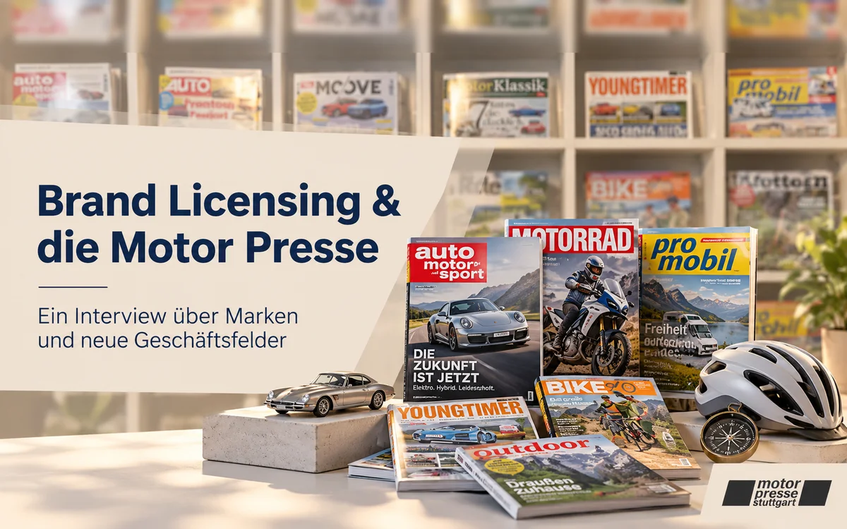Brand Licensing & die Motor Presse: Ein Interview über Marken und neue Geschäftsfelder